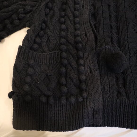 DOEN - XS/S Navy Pomme Cardigan - Picture 6 of 9